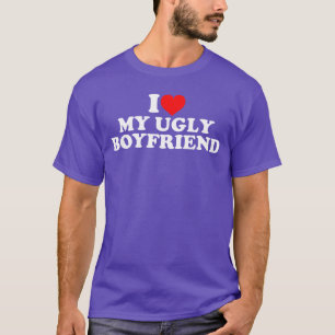 Camiseta Eu Amo Meus Amigos do Namorado Feio