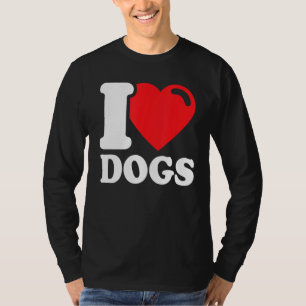 Camiseta Eu Amo Meus Cães Eu Amo Cães 1