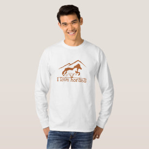 Camiseta Eu amo meus cavalos
