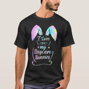 Camiseta Eu Amo Meus Coelhinhos da Creche Professor de Crec