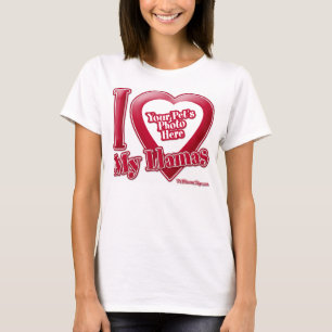Camiseta Eu Amo Meus Lhamas - Foto