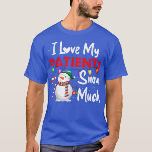 Camiseta Eu Amo Meus Pacientes Neva Muito Neve Cane Ch