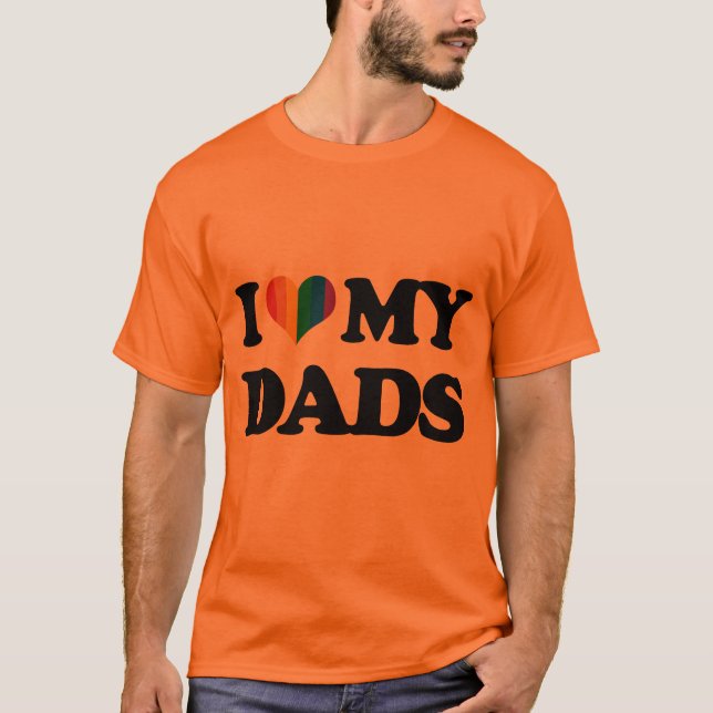 Camiseta Eu amo meus pais (Frente)
