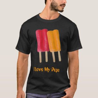 Camiseta Eu amo meus pop