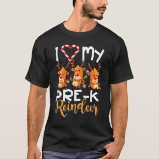 Camiseta Eu Amo Meus Pré-Rebeldes Estudantes Professores Ch