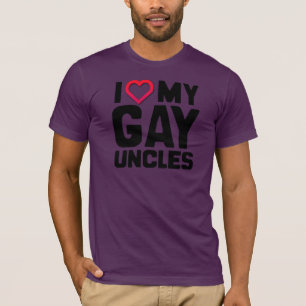 CAMISETA EU AMO MEUS TIOS GAYS