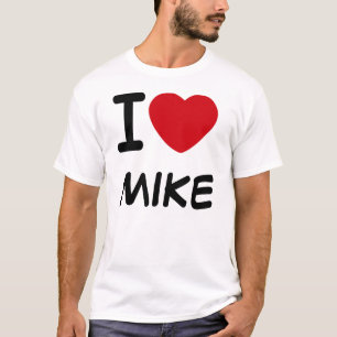 Camiseta Eu amo, MICROFONE