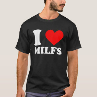 Camiseta Eu Amo Milfs