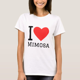 Camiseta Eu amo mimosa