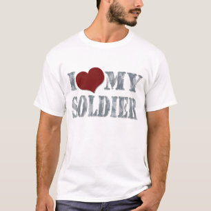 Camiseta Eu amo minha ACU do soldado