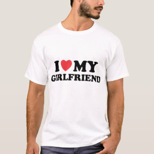 Camiseta Eu Amo Minha Atriz Namorada Engraçado Namorado Val