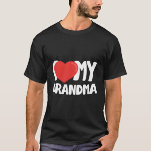 Camiseta Eu Amo Minha Avó