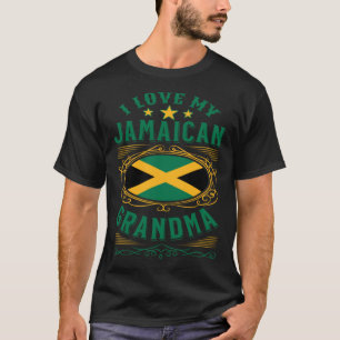 Camiseta Eu amo minha avó jamaicana