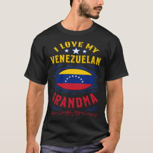 Camiseta Eu amo minha avó venezuelana