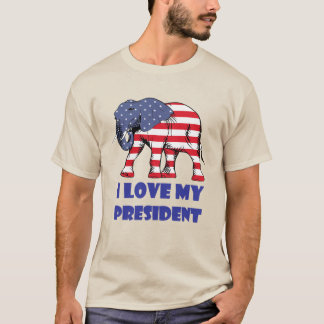 Camiseta Eu Amo Minha Bandeira Americana