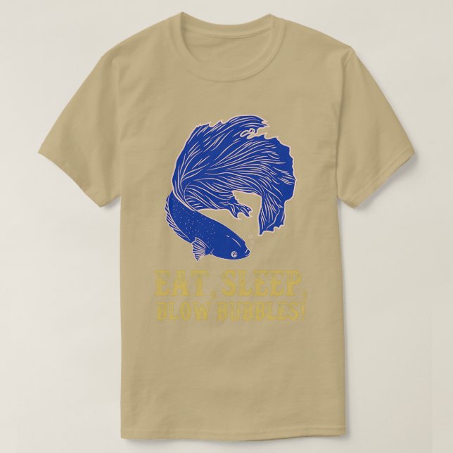Camiseta Eu Amo Minha Betta Fish Siamês Lutando Peixes Espl (Frente do Design)