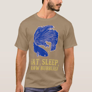 Camiseta Eu Amo Minha Betta Fish Siamês Lutando Peixes Espl