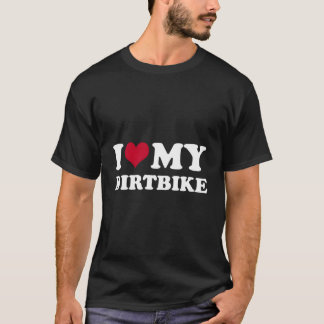 Camiseta Eu Amo Minha Bicicleta Motocross
