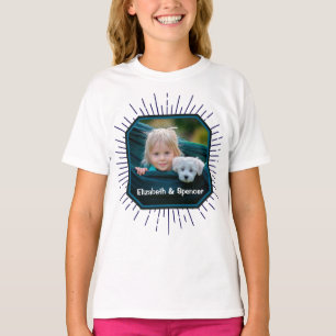 Camiseta Eu Amo Minha Cachorrinha Fofa Pet Meninas Foto Div