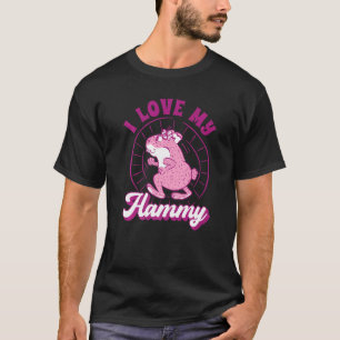 Camiseta Eu Amo Minha Casa De Hammy Pets Hamster