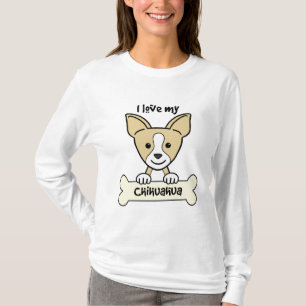Camiseta Eu amo minha chihuahua