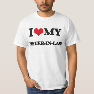 Camiseta Eu amo minha cunhada