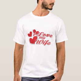 Camiseta Eu amo minha esposa