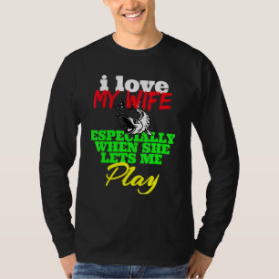 Camiseta Eu Amo Minha Esposa Especialmente Quando Ela Me De