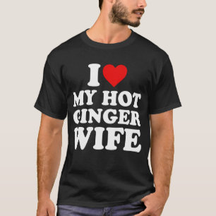 Camiseta Eu Amo Minha Esposa Ginger