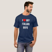 "Eu amo minha esposa italiana"
