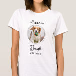 Camiseta Eu Amo Minha Feia Personalizada De Cachorro De Pet<br><div class="desc">Leve seu melhor amigo com você em todos os lugares que você vai com esta camisa personalizada de amante de cachorros com fotos de beagle pet! Deve ter para cada amante de cachorro, mãe de cachorro e pai de cachorro! Uma diversão que eu amo meu cachorro, esta frase de camisa...</div>