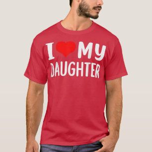 Camiseta Eu amo minha filha