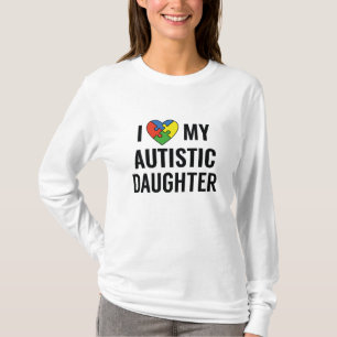 Camiseta Eu Amo Minha Filha