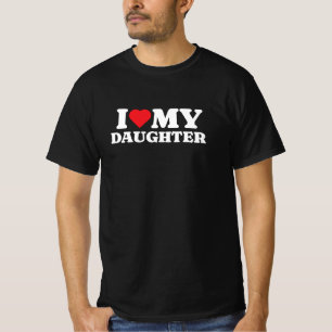 Camiseta Eu Amo Minha Filha