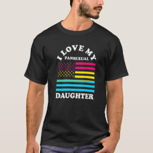 Camiseta Eu Amo Minha Filha Pansexual, Bissexual, Lgbt, Csd