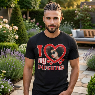 Camiseta Eu Amo Minha Filha Personalizada