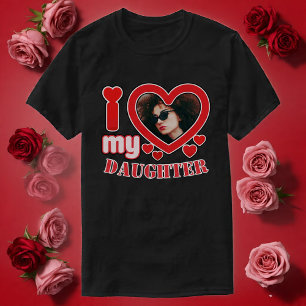 Camiseta Eu Amo Minha Filha Personalizada