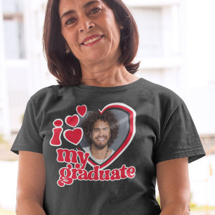 Camiseta Eu Amo Minha Foto De Formando Personalizada