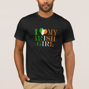 Camiseta Eu amo minha garota irlandesa