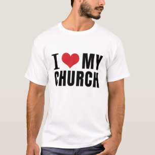 CAMISETA EU AMO MINHA IGREJA