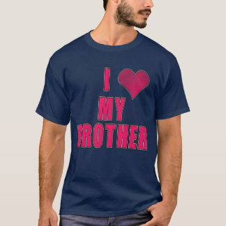 Camiseta Eu amo minha irmã 1