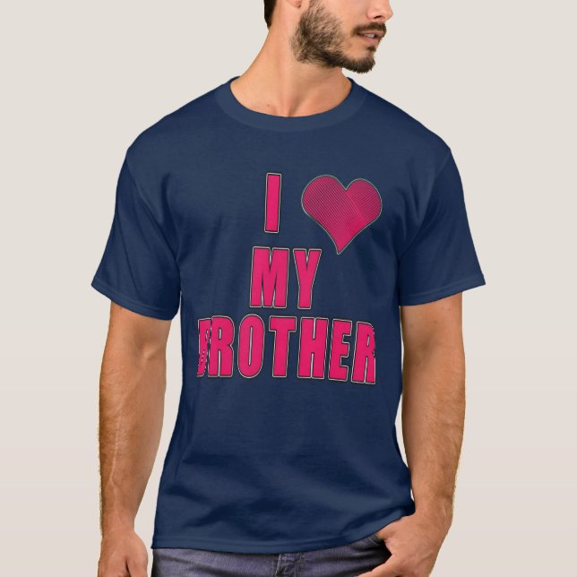 Camiseta Eu amo minha irmã 1 (Frente)