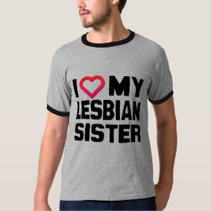 CAMISETA EU AMO MINHA IRMÃ LESBIANA -