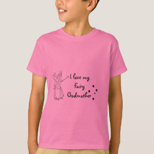 Camiseta Eu amo minha madrinha feericamente