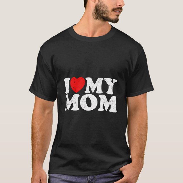 Camiseta Eu Amo Minha Mãe (Frente)