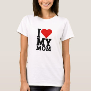 Camiseta Eu amo minha mãe