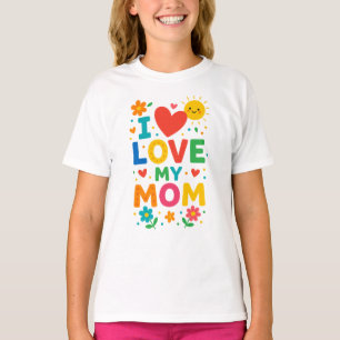 Camiseta Eu amo minha mãe