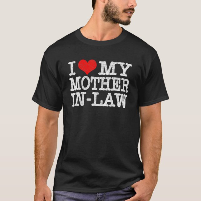 Camiseta Eu Amo Minha Mãe De Direito A Presente Engraçado N (Frente)