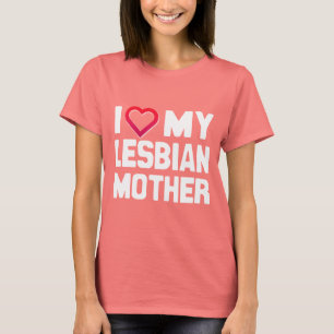 CAMISETA EU AMO MINHA MÃE LESBIANA - -...