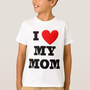 Camiseta Eu amo minha mamã
